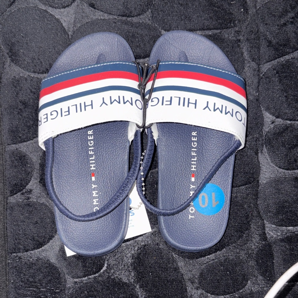 Tommy Hilfiger Kids Sandals - Blue and White